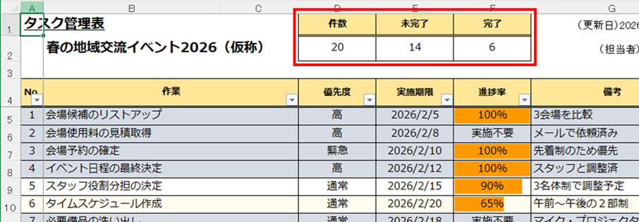 フィルター付き